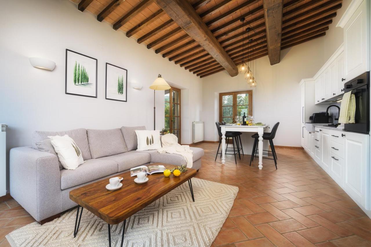 Villa Casa Ora D'Oro - Panoramic Views / Pool / Private Garden Trequanda Esterno foto