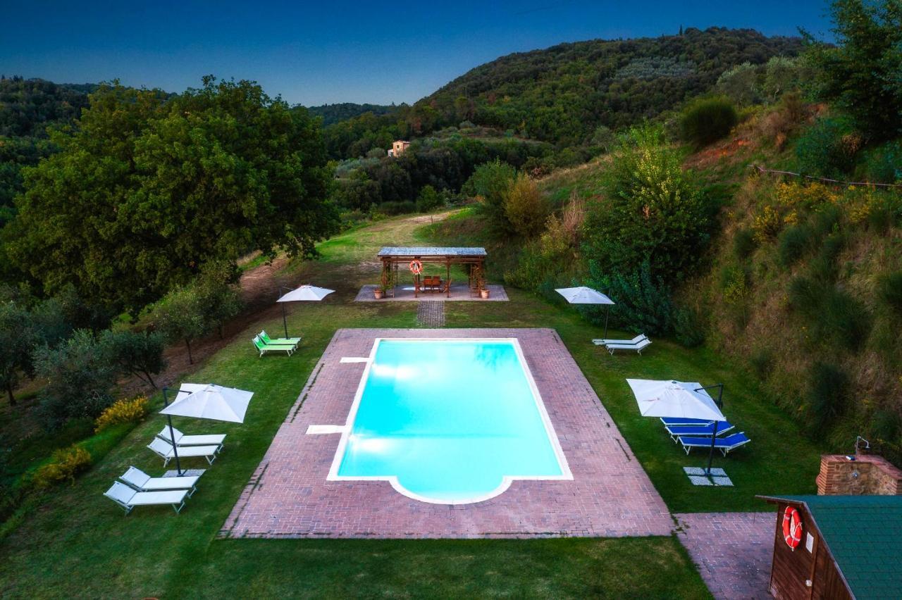 Villa Casa Ora D'Oro - Panoramic Views / Pool / Private Garden Trequanda Esterno foto