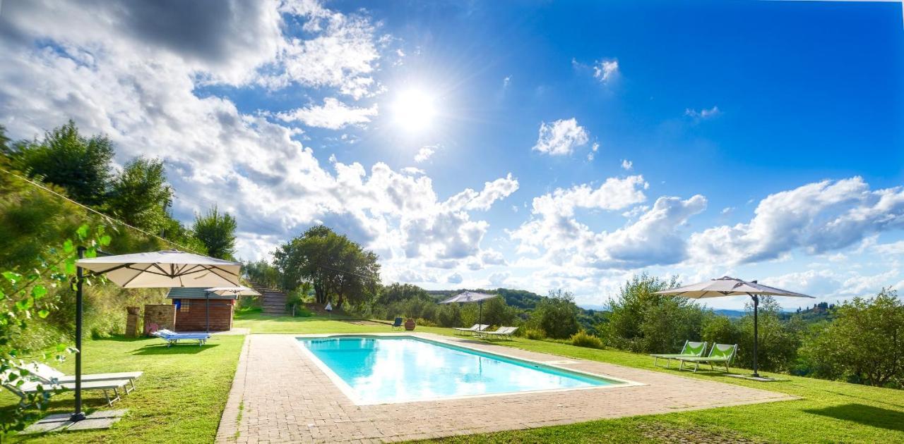 Villa Casa Ora D'Oro - Panoramic Views / Pool / Private Garden Trequanda Esterno foto