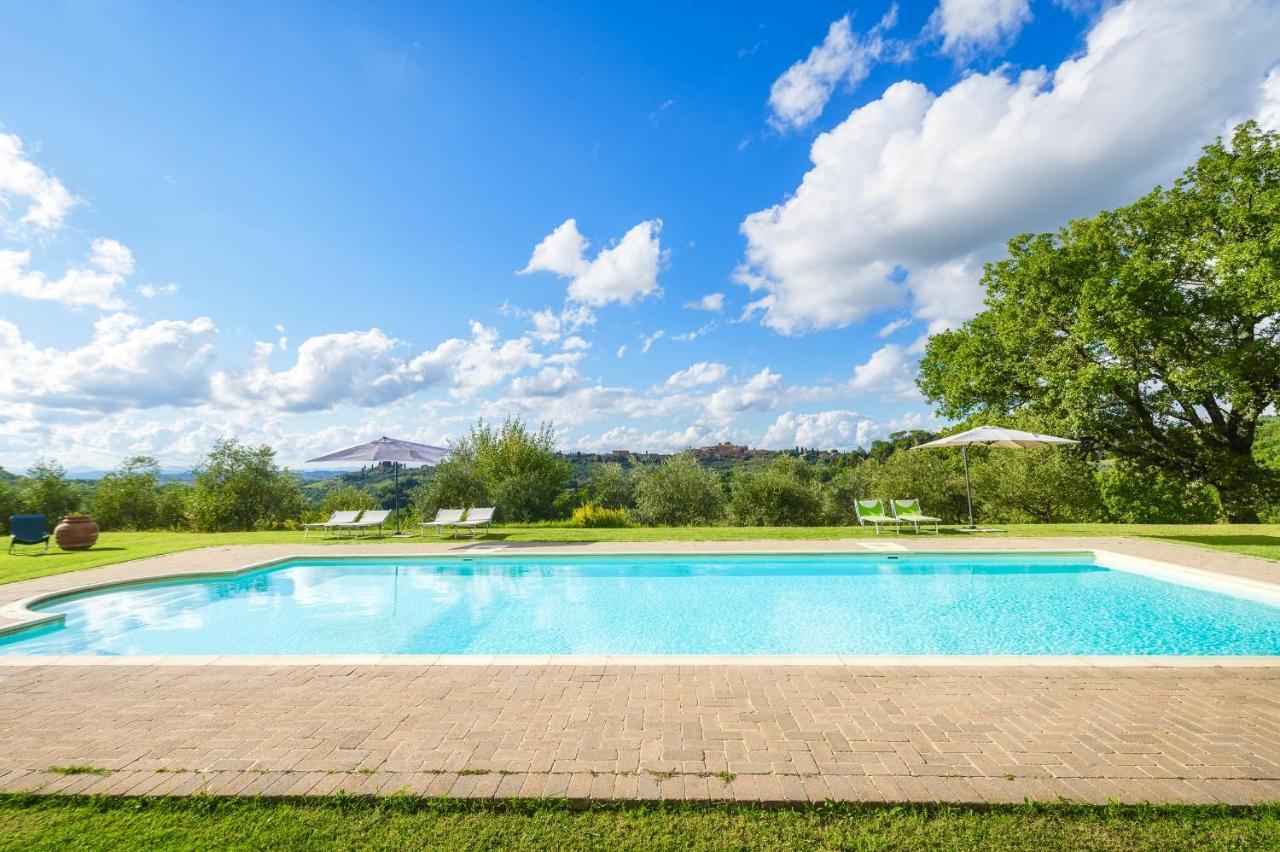 Villa Casa Ora D'Oro - Panoramic Views / Pool / Private Garden Trequanda Esterno foto
