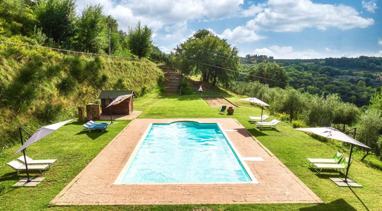 Villa Casa Ora D'Oro - Panoramic Views / Pool / Private Garden Trequanda Esterno foto