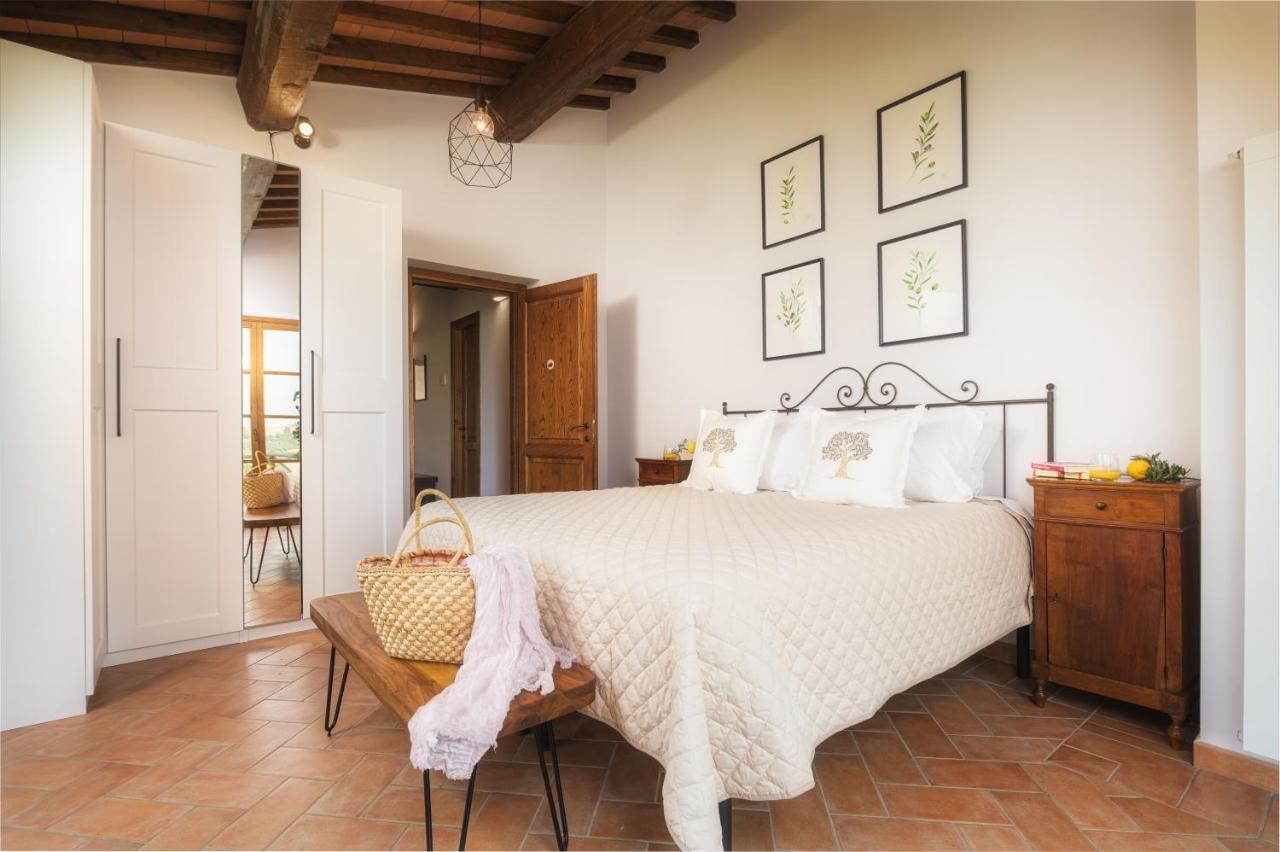 Villa Casa Ora D'Oro - Panoramic Views / Pool / Private Garden Trequanda Esterno foto